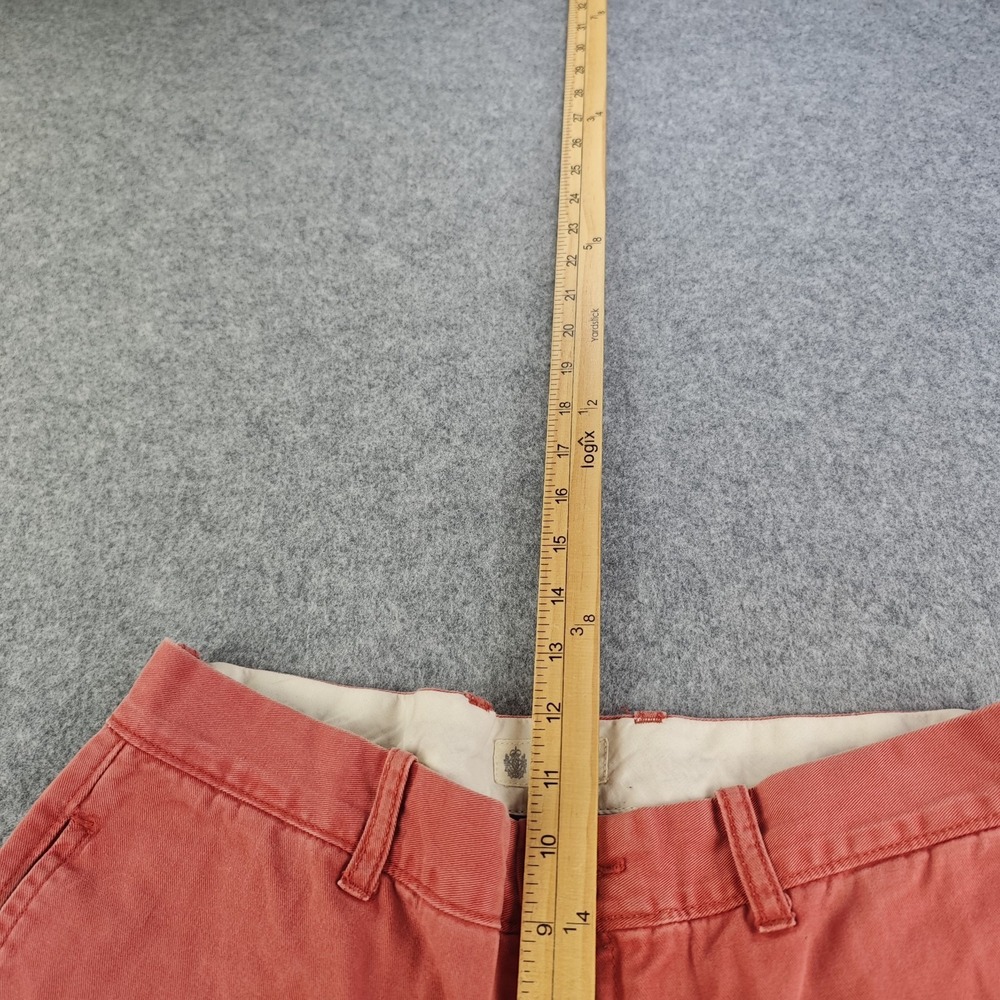 J Crew Pants Mens 32x32 Red Embroidered Marlin Fish Classic Fit Chino Vintage - Picture 5 of 10